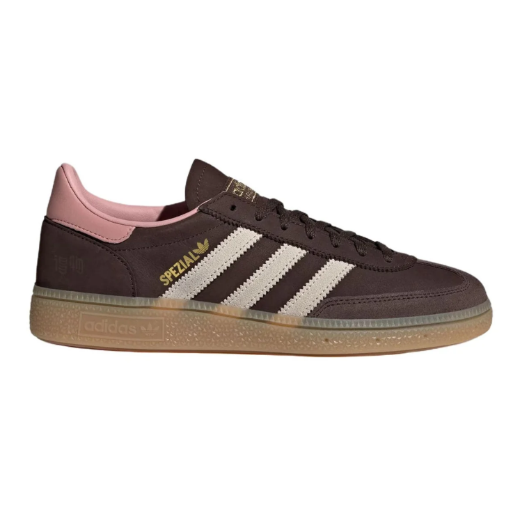 adidas Low-Top Sneakers - Dark Brown / Cream / Pink