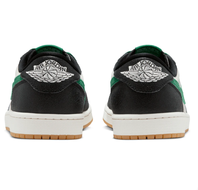 Jordan Low-Top Sneakers - Black / White / Green / Gum