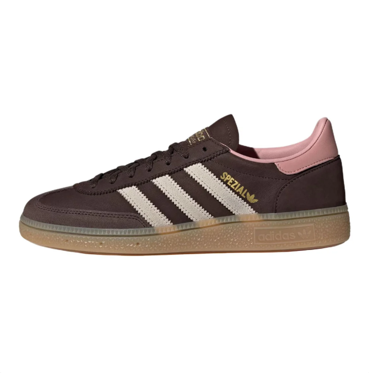 adidas Low-Top Sneakers - Dark Brown / Cream / Pink