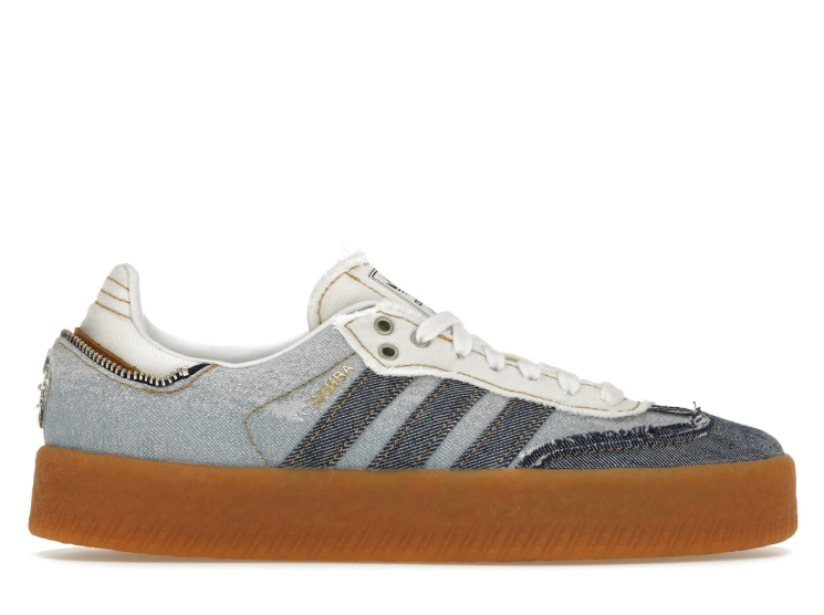 adidas Low-Top Sneakers - Denim Blue / White / Gum