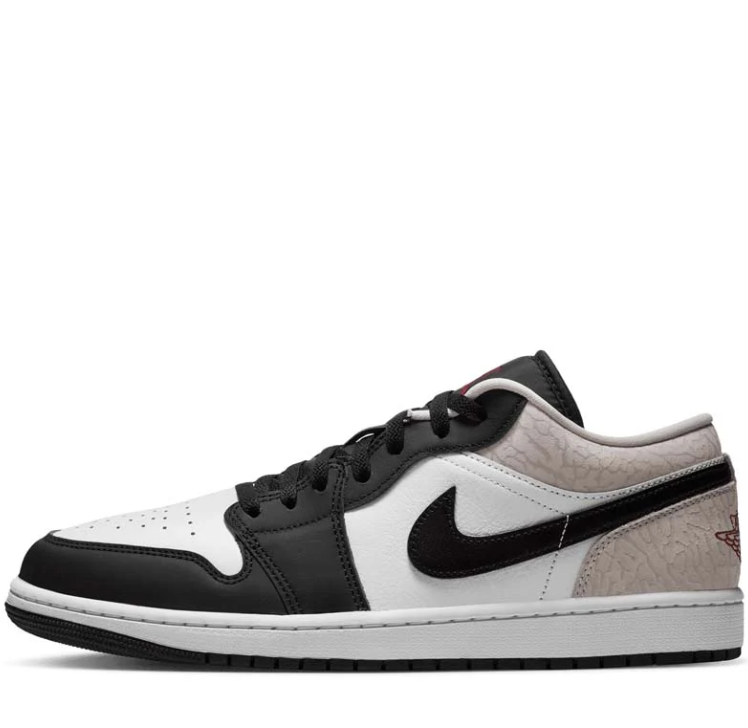 Jordan Low-Top Sneakers - Black / White / Light Grey