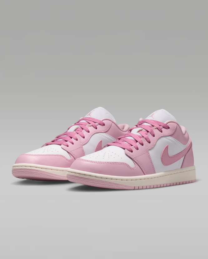 Jordan Low-Top Sneakers - Pink / White / Cream