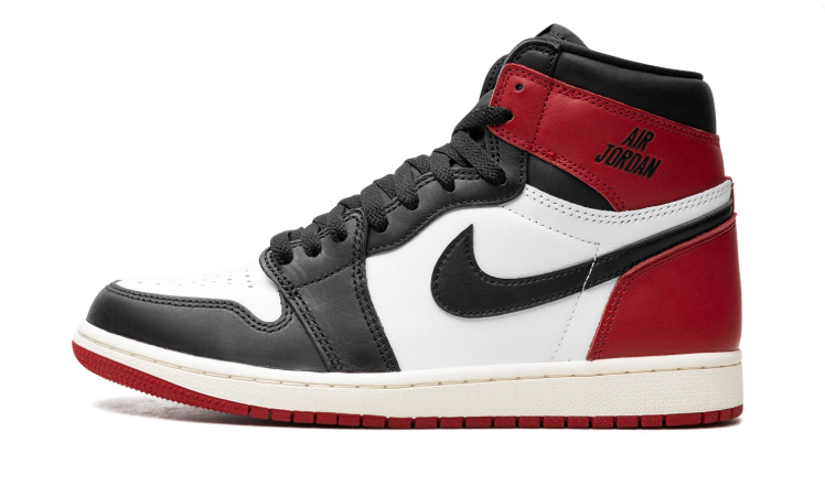 Jordan High-Top Sneakers - Black / White / Red