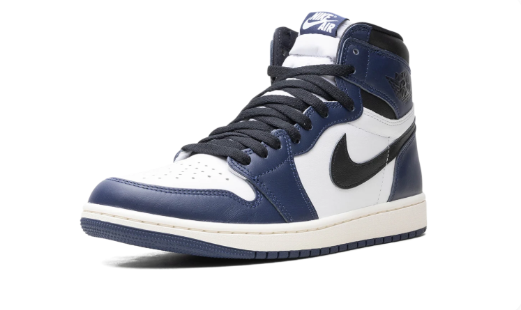 Jordan High-Top Sneakers - Navy / White / Black