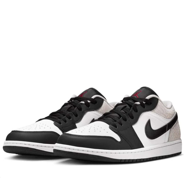 Jordan Low-Top Sneakers - Black / White / Light Grey