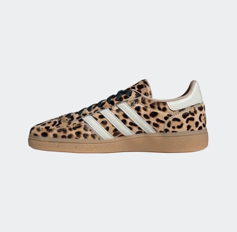 adidas Low-Top Sneakers - Leopard Print / Off-White / Gum