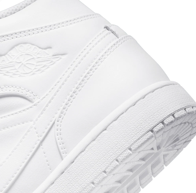 Jordan High-Top Sneakers - All White