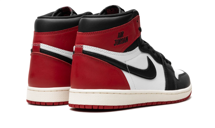 Jordan High-Top Sneakers - Black / White / Red