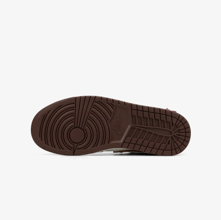 Jordan Low-Top Sneakers - Brown / Cream / Red