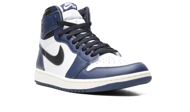 Jordan High-Top Sneakers - Navy / White / Black