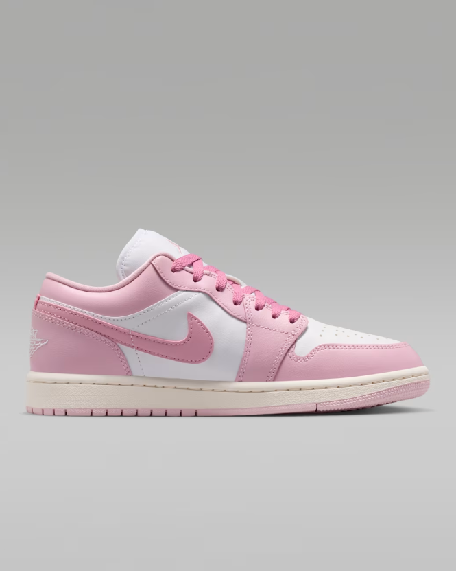 Jordan Low-Top Sneakers - Pink / White / Cream