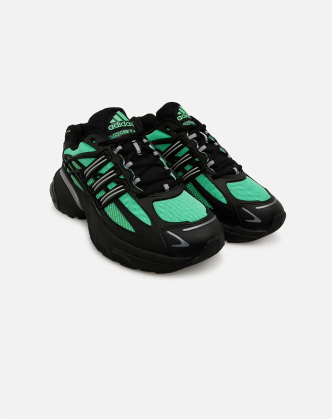 adidas Sneakers - Black / Mint Green / Silver