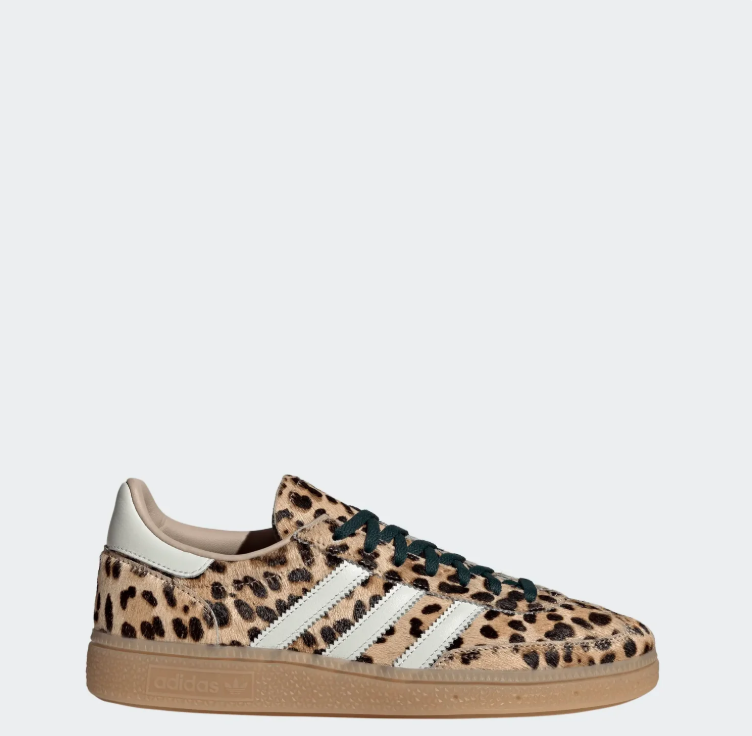 adidas Low-Top Sneakers - Leopard Print / Off-White / Gum