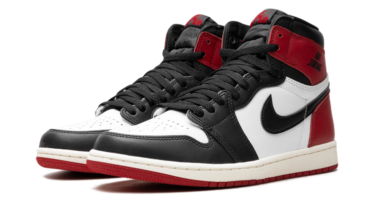 Jordan High-Top Sneakers - Black / White / Red