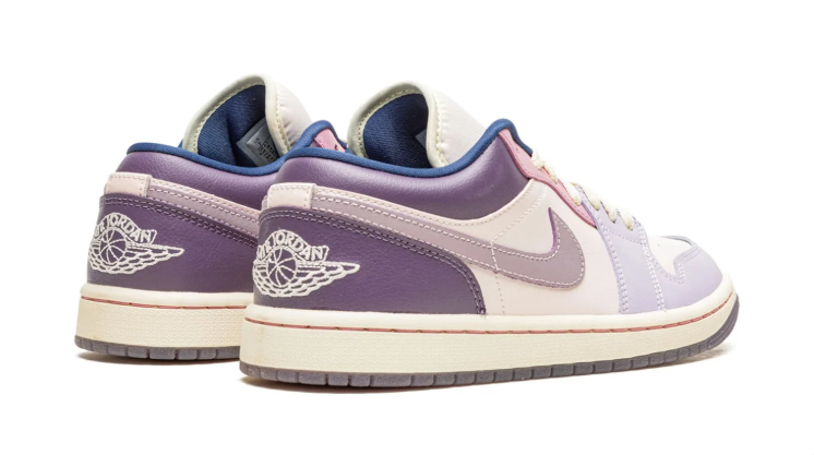 Jordan Low-Top Sneakers - Lavender / Purple / Pink / Cream