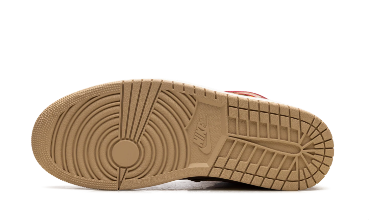 Jordan High-Top Sneakers - Brown / Green / Yellow / Red