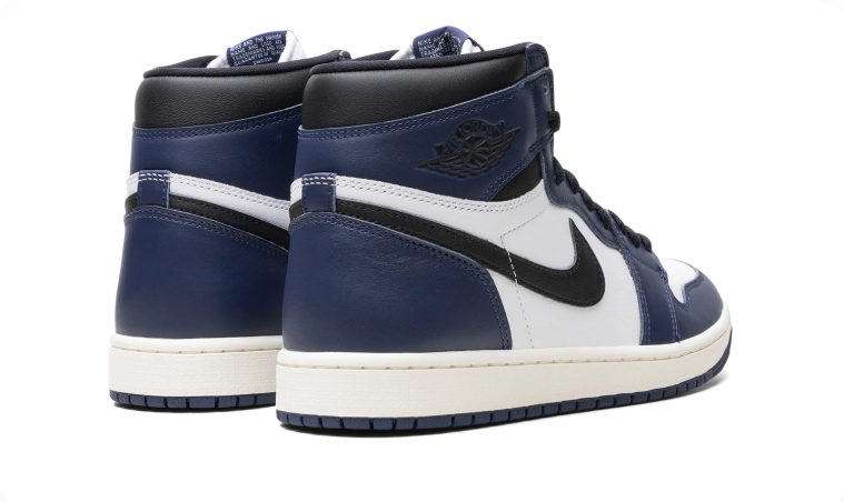 Jordan High-Top Sneakers - Navy / White / Black