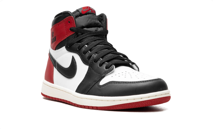 Jordan High-Top Sneakers - Black / White / Red