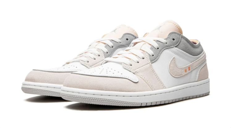 Jordan Low-Top Sneakers - White / Beige / Grey